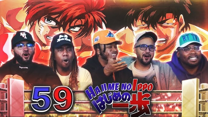 IPPO vs DATE O GANDE CONFRONTO.  React HAJIME NO IPPO Episodio 55