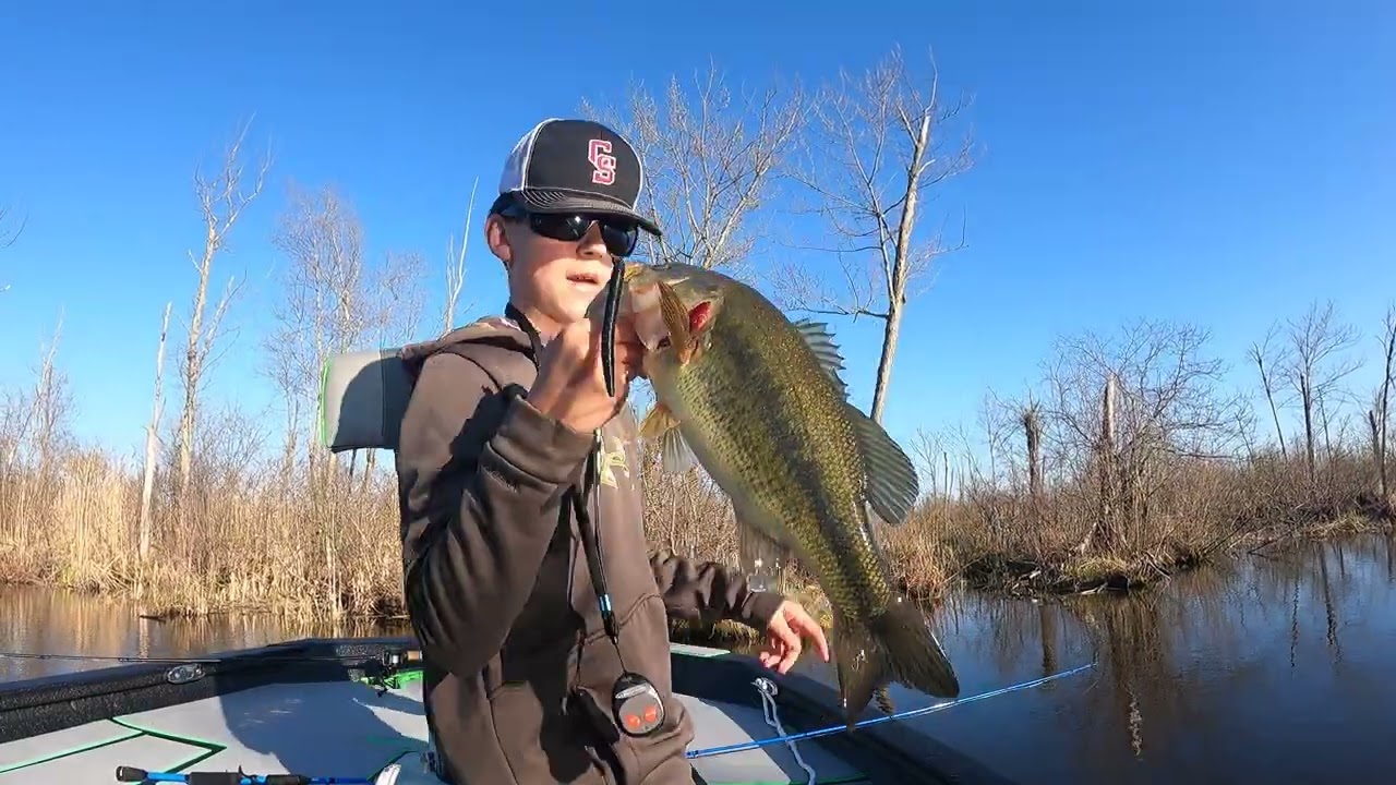 Spring bass fishing