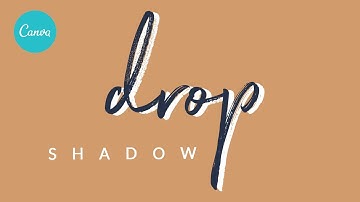 Drop Shadow in Canva Tutorial 💛Easy Tutorials with Reina
