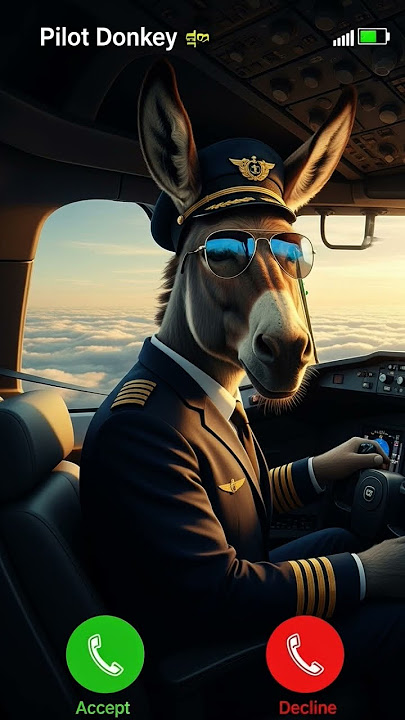 Pilot Donkey Calling #millionviewsrington #mobilephoneringtone #ringtone #funnydonkey #callingtone