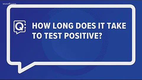 How long after being exposed does it take to test positive?