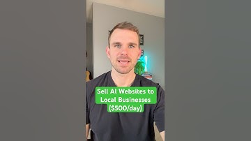 Hoe ik $ 500 per dag verdien met de verkoop van AI-websites (geen technische vaardigheden)