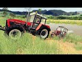 Tractor Show - Mini Charger Mud Water and Black Beans | Big tractor 4x4 to the rescue - Fun Tractors