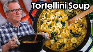 The BEST Creamy Tortellini Soup