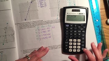 Math 7 Sec 5.5 Graphing Linear Functions