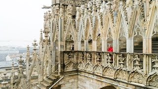 Duomo di Milano - Миланский собор(Миланский собор в дождливый январский день. Служба. Прогулка по крыше. Milan Cathedral on a rainy day in January. Church service...., 2014-03-16T12:50:44.000Z)
