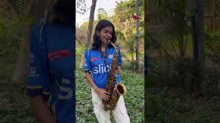 Mumbai Meri Jaan Instrumental mumbaiindians saxophone ipl cover themesong  rohitsharma