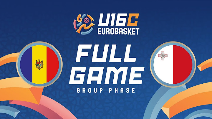 Group Phase | Moldova v Malta | Full Basketball Game | FIBA U16 EuroBasket 2025 Division C