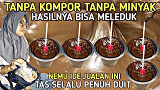 IDE JUALAN CUMA 3 BAHAN!! LARIS MANIS JUAL 1000an NAMANYA UNIK COKMEN/COKLAT DIKOCOK PERMEN