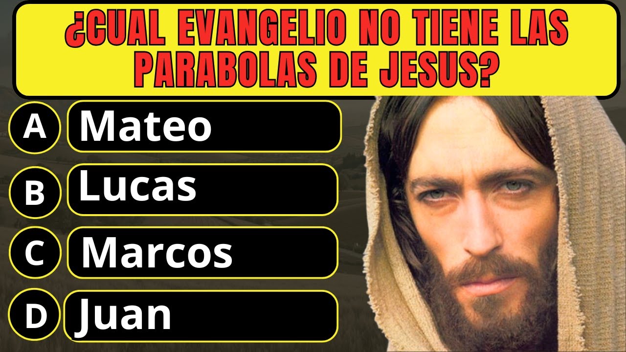 PARABOLAS DE JESUS CON 50 PREGUNTAS/ RETO BIBLICO DIVERTIDO