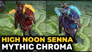 Mythic High Noon Senna Chroma | Chroma Comparison | League of Legends