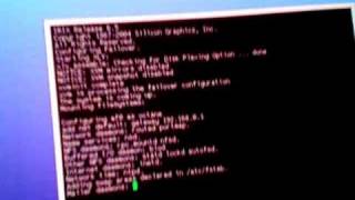 Booting up my SGI Octane2
