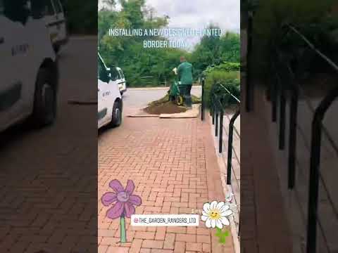Design & Installation of a new planting border
