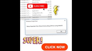 setup unpacked now mount game error easy solution