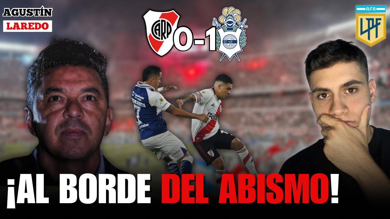 🤬❌ ¡River da VERGÜENZA! | Perdió 1-0 ante Gimnasia en la previa del Superclásico | 🔥Reacción