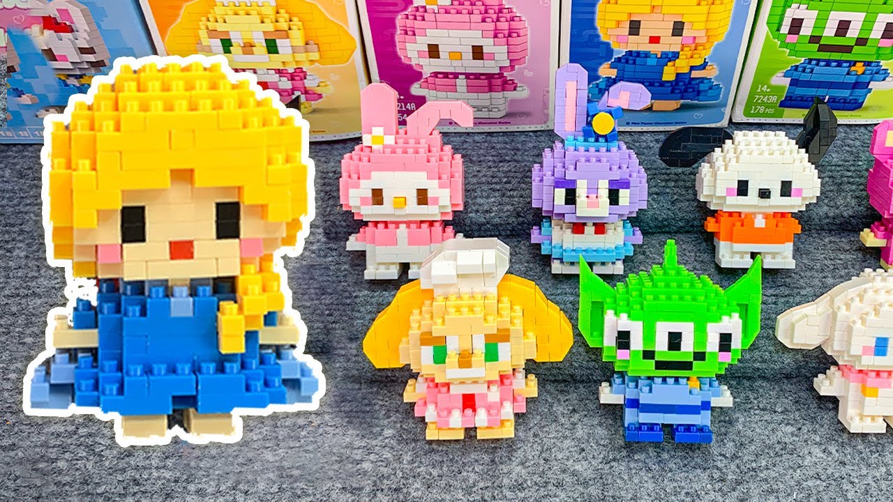 🧱✨Unboxing & Building Cute LEGO Characters | Satisfying Brick Assembly ASMR | Review Toys