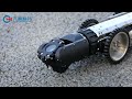 102B sewer drain pipe inspection crawler robotic camera system