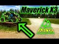 Maverick x3 ramp jump at delta powersports