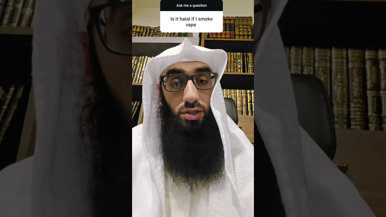 Can I smoke vape ? Like and subscribe