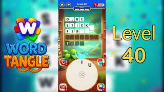 Word Tangle Level 40 Walkthrough