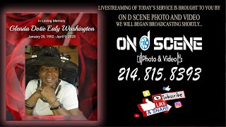 Celebrating the Life of Glenda Dotie Ealy Washington
