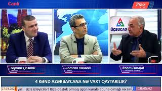 Teymur Qasımlı Pressklub Tv qonaqı olub (27.03.2024).
