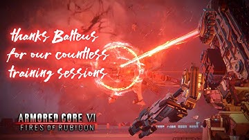BASHO vs BALTEUS Fast Kill No Damage | ARMORED CORE 6
