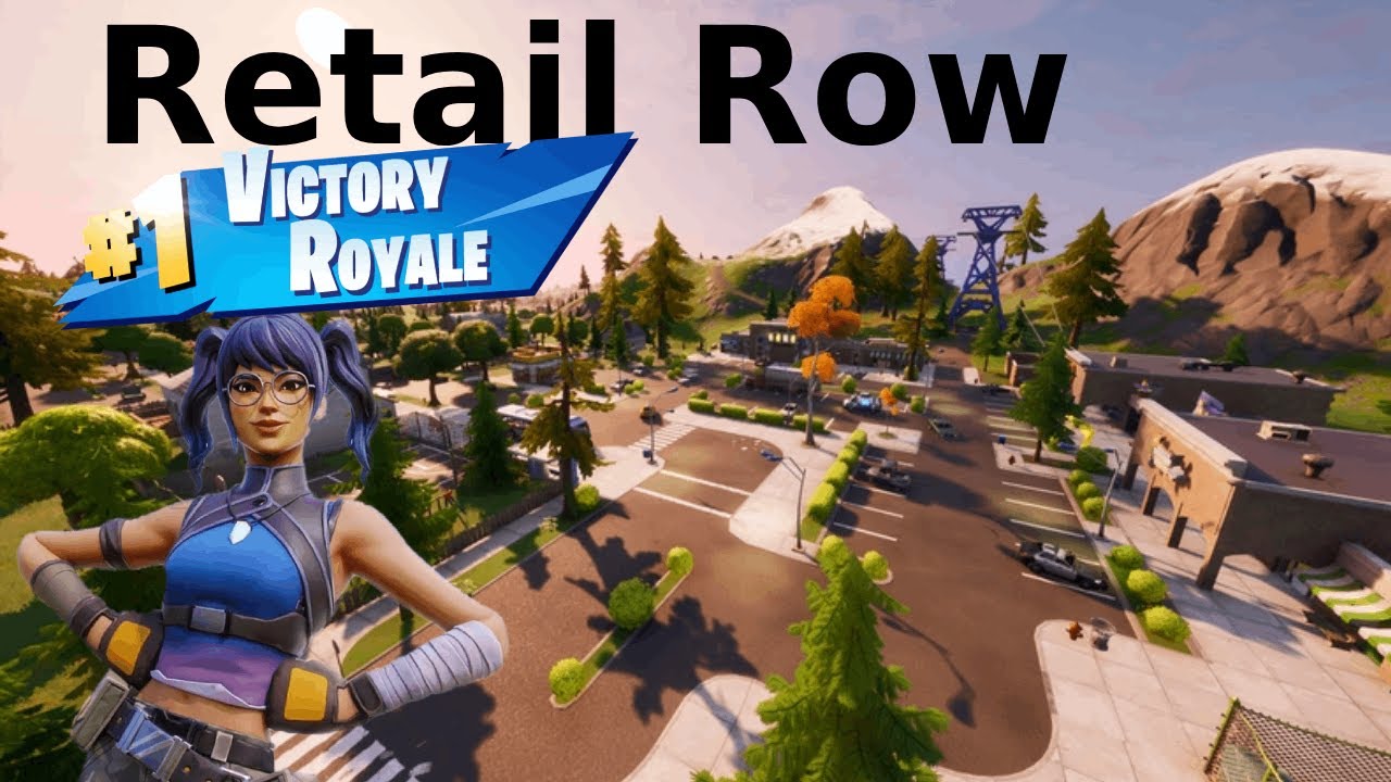 landing at every POI and winning part: Retail Row - YouTube