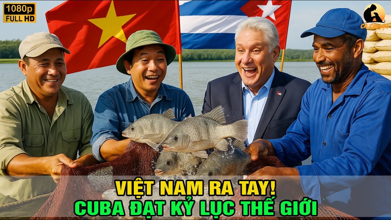 Cuba Sững Sờ: Việt Nam Bày Cách Nuôi Cá Rô Phi Cho Năng Suất Gấp 4 Lần Chuẩn Cũ Chỉ Trong Một Vụ