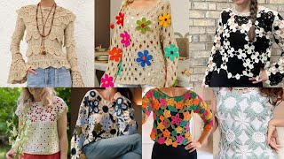 Elegant Crochet Blouse Pattern for Ladies | Easy DIY Crochet Top Design Ideas