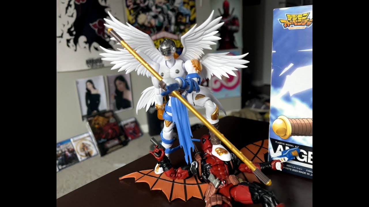 Digimon Adventure Figure rise Standard Angemon Model Kit - YouTube