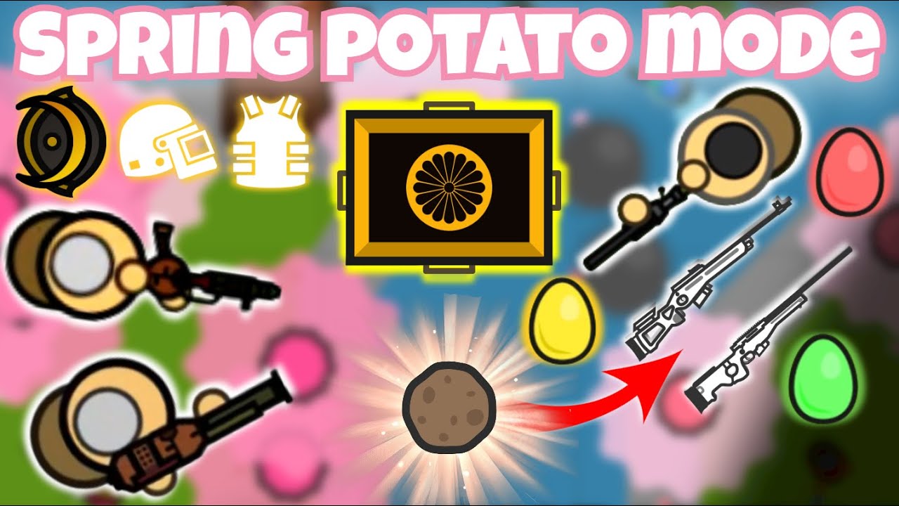 Surviv.io - *SPRING* Potato Mode 🌸🥔(Potato Cannon + Spud Gun Combo = GUARANTEED Win!)