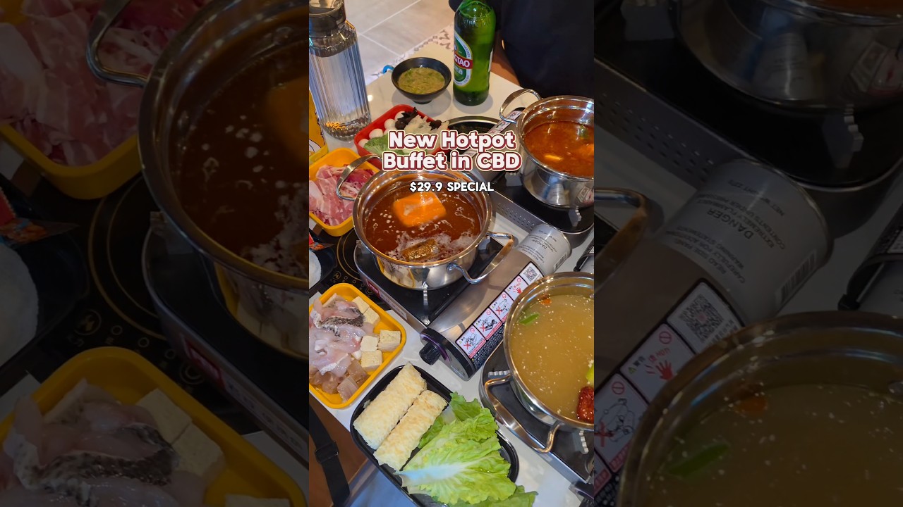 Hotpot is always fun with friends. 