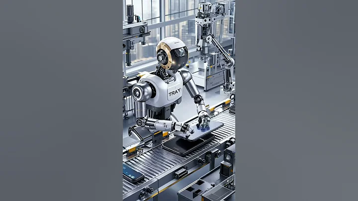 The Future of Manufacturing: Robots on the Production Line! 🤖🏭📱 #shortsvideo #robot #ai #robotics