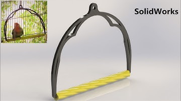 SolidWorks  - Birds Swing