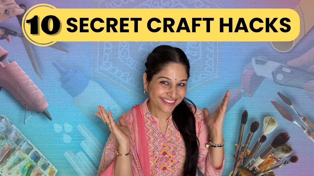 10 Amazing Craft Hacks That Save Time & Money | Easy DIY Tricks You ...