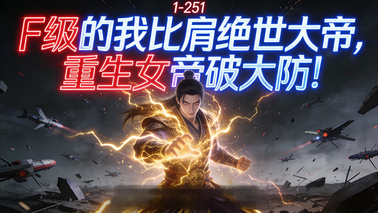 一口气看完《F级的我比肩绝世大帝，重生女帝破大防！》1-251 全球最强的高武大学，导师竟然是F级废物。不仅能吊打S级强者，嘴毒的能把人气死！连续的阴阳怪气让新生集体爆炸，重生女帝也被喷到破防！