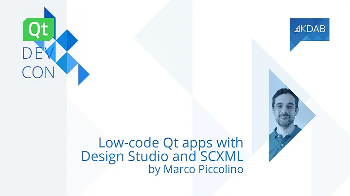 QtDevCon22 – Low-code Qt apps with Design Studio and SCXML