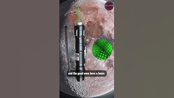 Can Light From a Laser Pen Reach The Moon? #space #nasa #moon