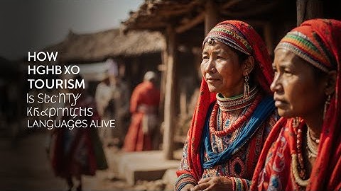 How Tourism Is Secretly Keeping Ancient Languages Alive