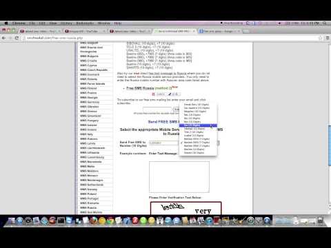 Video: How To Send SMS To Russia