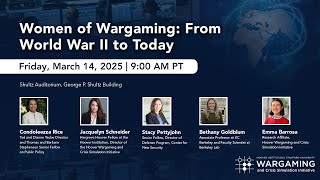 Women of Wargaming: From World War II To Today | Hoover Institution