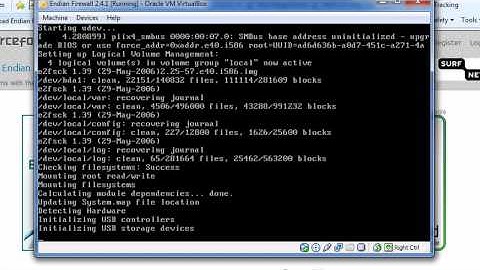 Install Virtualbox and Endian Firewall for a Virtual Network Lab