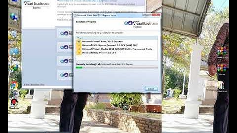 วิธีติดตั้งโปรแกรม microsoft visual studio basic 2010 express