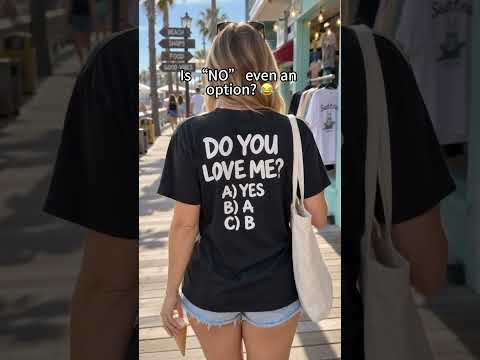 Do You Love Me? 😂 #doyouloveme #shirthumor #funnytee