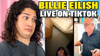 Vocal Coach Reacts to Billie Eilish - Listen Before I Go (LIVE on TikTok)
