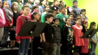 Zachary's Christmas program 3rd song