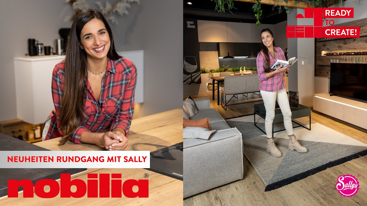 nobilia | Sallys Welt | Hausmesse 2022 | Neuheiten Rundgang