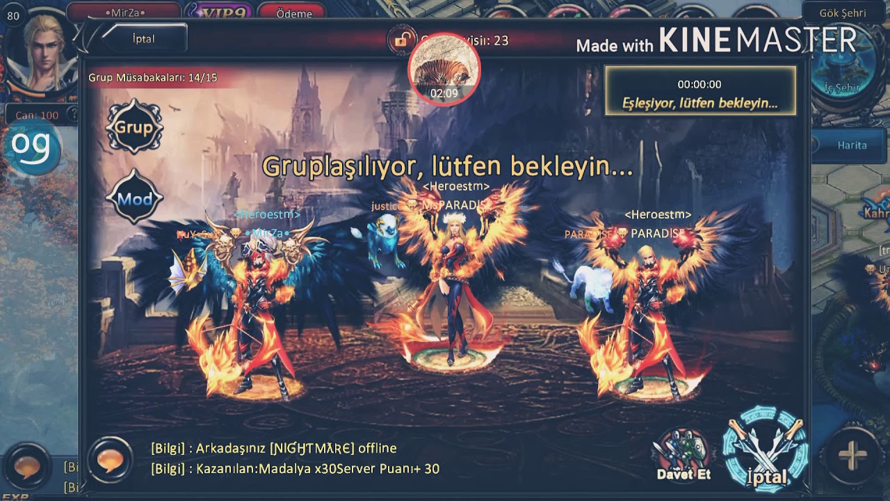 LEGENDS ONLINE CLASSIC Amfi King PARADISE