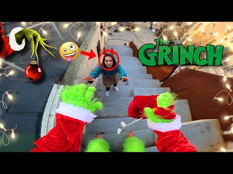 THE GRINCH VS CRAZY GIRL DumitruComanac Comedy Pov Funny 